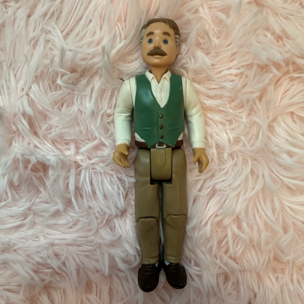 Fisher Price Loving Family Doll House Granddad Grandpa Grandfather 1994